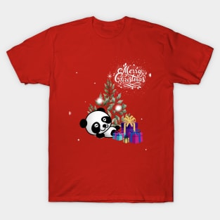 Cute Panda More Christmas Gifts T-Shirt